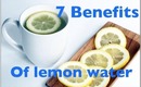 BEAUTY TIP: 7 Benefits of lemon water