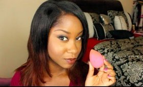 HOW TO USE A BEAUTY BLENDER for Foundation, Powder, Concealer, Contour, Blush and Highlight