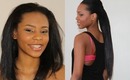 Long Ponytail with Hair Extensions