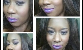 Get Ready With Me (Purple & Blue Ombre Lip)