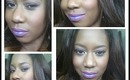 Get Ready With Me (Purple & Blue Ombre Lip)