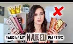 Ranking My Urban Decay Naked Palettes
