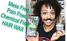 Mess Free, Pain Free & Chemical Free Hair Wax