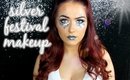 Silver Glitter Festival Makeup Tutorial | Grunge Fairy 💜