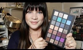 NATASHA DENONA PURPLE BLUE 28 EYE SHADOW PALETTE REVIEW