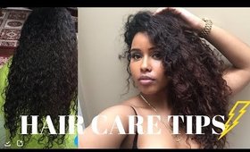 HOW I GROW AND MAINTAIN LONG HAIR (CURLY) Pt. 1