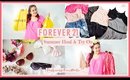 Forever 21 Plus Size Summer Haul & Try On | fashionxfairytale