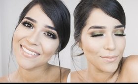 Sultry Night Out Green Makeup | Maquillaje Verde Para Salidas