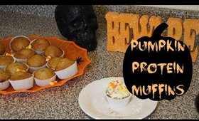 Pumpkin Spice Protein Muffins | Collab with MissLeigh