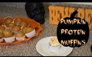 Pumpkin Spice Protein Muffins | Collab with MissLeigh
