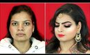 Makeup Transformation: ACNE SCARS, OPEN PORES - Indian Bridal Makeup | Shruti Arjun Anand