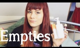 February Empties! | TheCameraLiesBeauty