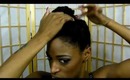 Getting Ready-Impromptu Hair Style (Protective Style)
