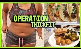 What I eat in a day INTERMITTENT FASTING | OPERATION THICK FIT UPDATE
