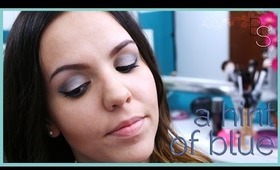 A Hint of Blue - Make-Up Tutorial mit neuen SIGMA Brushes!