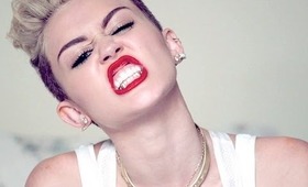Miley Cyrus "We Can't Stop" Inspired Make up tutorial