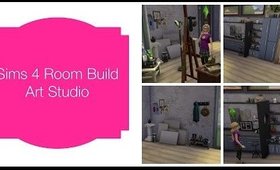 Sims 4 Room Build Art Studio