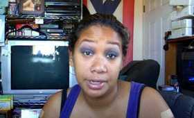 Purple Daytime Smokey Eye using Avon Products