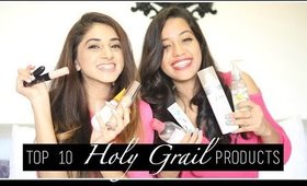 Top 10 holy grail products ft Aashna Shroff | Debasree Banerjee