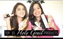 Top 10 holy grail products ft Aashna Shroff | Debasree Banerjee