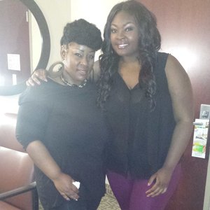 Candice Glover and I fromantic American Idol 