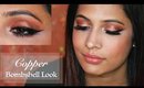 Copper Bombshell Look For Indian Skin Tone