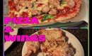 Low Carb Pizza And Parmesan Ranch Wings