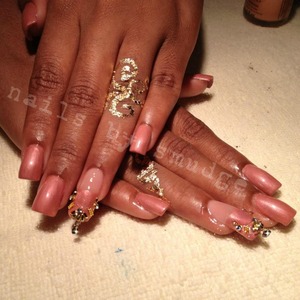 Nails for Goddess themed photo-shoot. Instagram: smudge_tt