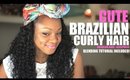 MaxGlam Brazilian Curly Aliexpress Hair Extensions | Blending and Review!