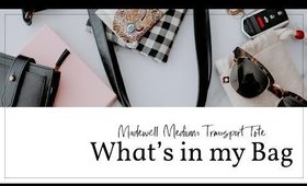 What's in my Bag | Madewell Medium Transport Tote #madewell