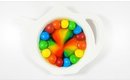 DIY Kid Friendly M&M (and Skittles) Melting Experiment