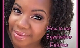 How to use an Eyeshadow Palette