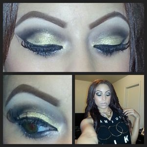 Night time look. Follow me on instagram @my_beautyfilled_mind and like my makeup page on facebook Makeup by Shica