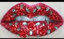 Painting the Roses Red Lip Art ft Jeffree Star, Lit & Born Pretty