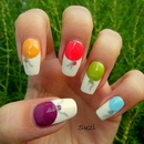 Balloon Nails (all five fingers)
