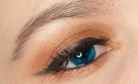 How to do makeup for blue eyes