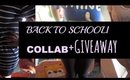 BACK TO SCHOOL LOOKBOOK/ COLLAB+ GIVEAWAY