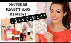 NATURES BEAUTY BAG REVIEW & GIVEAWAY!!! Organic, Natural, Cruelty-Free Skincare!