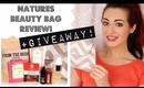NATURES BEAUTY BAG REVIEW & GIVEAWAY!!! Organic, Natural, Cruelty-Free Skincare!