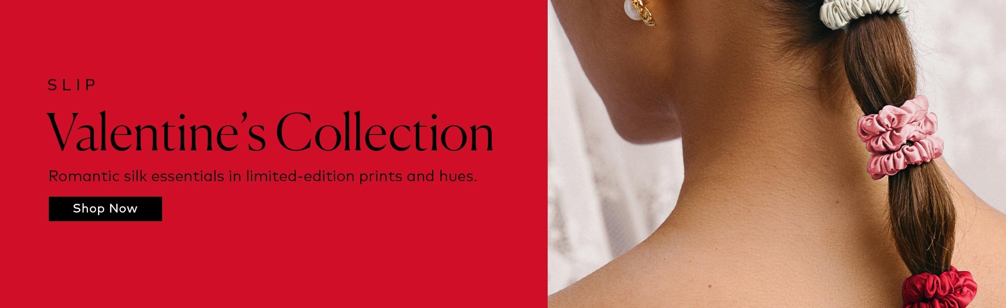 Fall in love with Slip’s coveted hair & sleep accessories, wrapped in sweet, limited-edition prints and romance-worthy hues. Shop the Slip Valentine's Collection at Beautylish.com