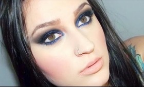 Maquiagem Outono/Inverno: Azul Cobalto para fanpage Maquiagem!