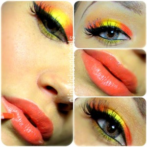 Inspired by mya mias sunset look