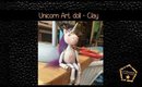 Watch me work - Polymer clay unicorn art doll