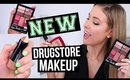NEW MAKEUP at the DRUGSTORE || Haul, Swatches & First Impressions!