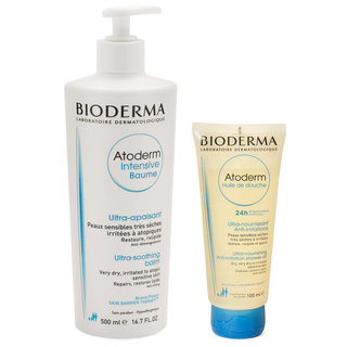 Bioderma Atoderm Intensive Balm + Atoderm Shower Oil