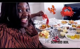 HAVING A SEAFOOD BOIL UK STYLE! MUMPRENEUR VLOG 13