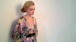 Behind the scenes shot from the shoot with Christina at Ford Models... Hair & makeup Kelley Farlow