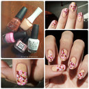 Cherry Blossoms nail art