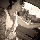 Me Driving To Get Some Grub After The Wedding :)