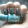 Mint And Gold Leopard